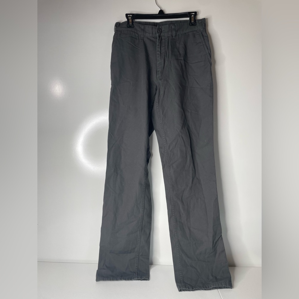 Patagonia Men’s 31 Long 31 x 33 Regular Fit Forge Gray Straight Leg Duck Pants.